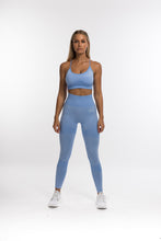 Load image into Gallery viewer, Active Symmetry Blue Leggings