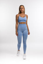 Load image into Gallery viewer, Active Symmetry Blue Leggings