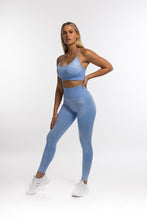 Load image into Gallery viewer, Active Symmetry Blue Leggings

