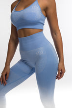 Load image into Gallery viewer, Active Symmetry Blue Leggings