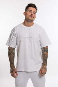 Axis Fearless Oversized T-shirt White