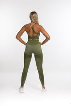 Load image into Gallery viewer, Active Symmetry Green Leggings
