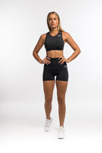Load image into Gallery viewer, Vital Series Core Black Sportsbra