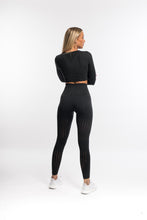 Load image into Gallery viewer, Emerge Black Seamless Top
