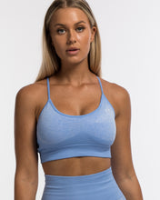 Load image into Gallery viewer, Active Symmetry Blue SportsBra