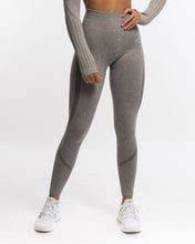 Load image into Gallery viewer, Emerge Grey Seamless Leggings