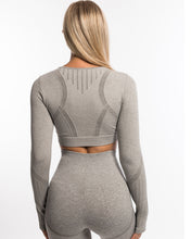 Load image into Gallery viewer, Emerge Grey Seamless Top