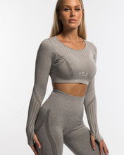 Load image into Gallery viewer, Emerge Grey Seamless Top