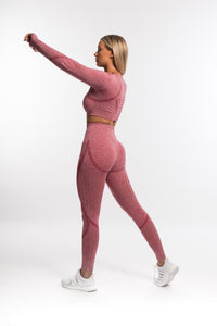 Emerge Pink Seamless Leggings