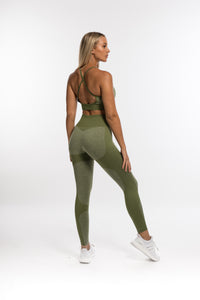 Active Symmetry Green Sportsbra