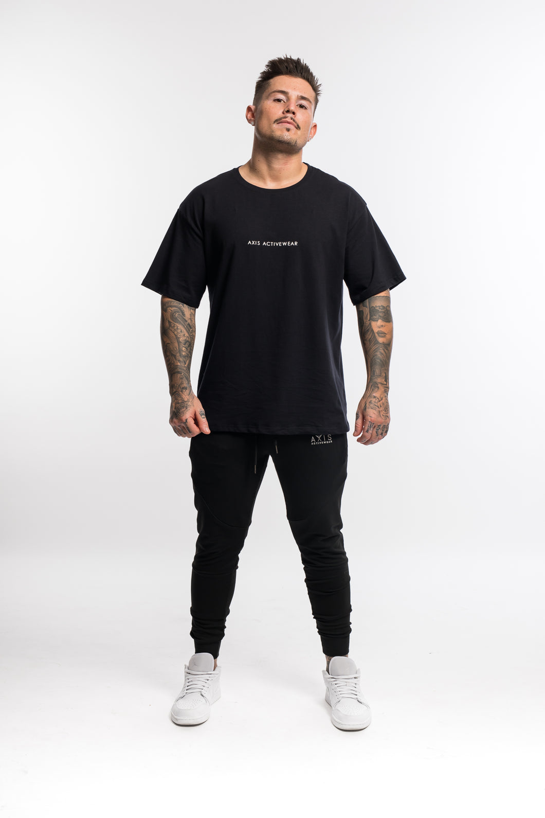 Axis Fearless Oversized T-shirt Black