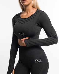 Emerge Black Seamless Top