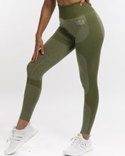 Load image into Gallery viewer, Active Symmetry Green Leggings
